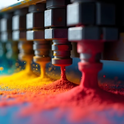 baskı makinesi detayı