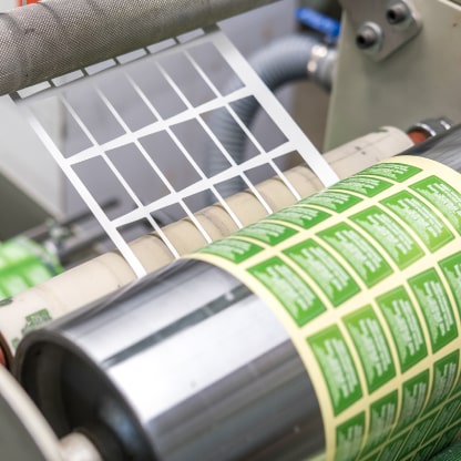 etiket baskı makinesi